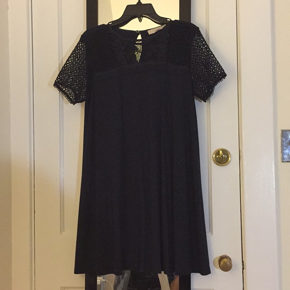 Navy blue Loft dress
